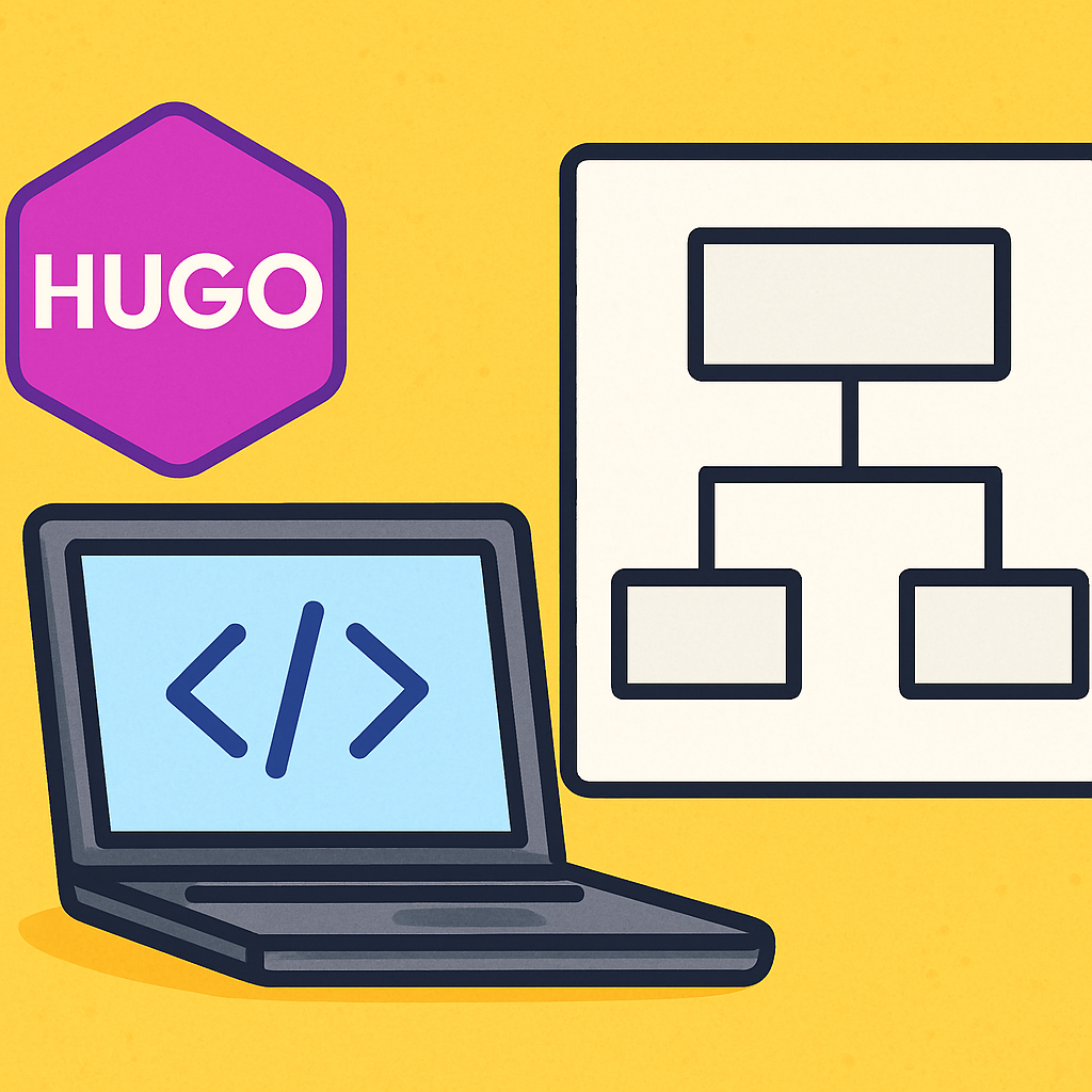 hugoでUMLを図で表示させる方法